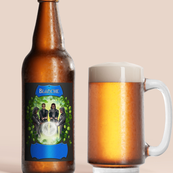 Illustration pour étiquette de Bière